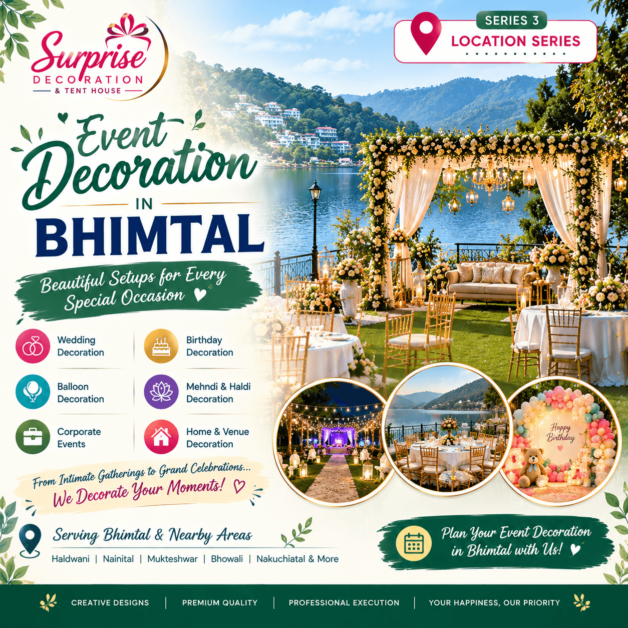 Event Decoration in Bhimtal